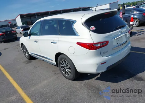 2013 Infiniti Jx35 z USA, uszkodzony, nr VIN 5N1AL0MM0DC322128